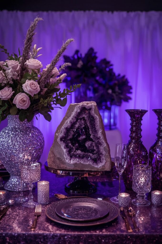 Amethyst Crystal Party