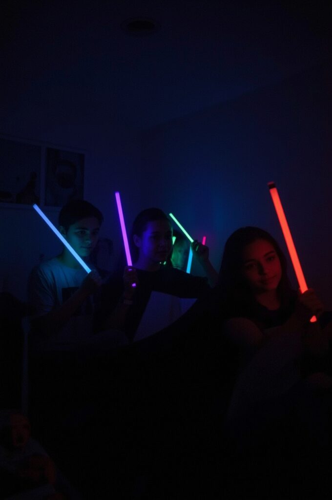 Glow Stick Hide-and-Seek