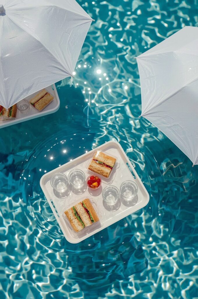 Floating Picnic Pool Party