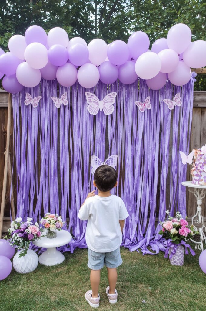 Purple Butterfly Theme