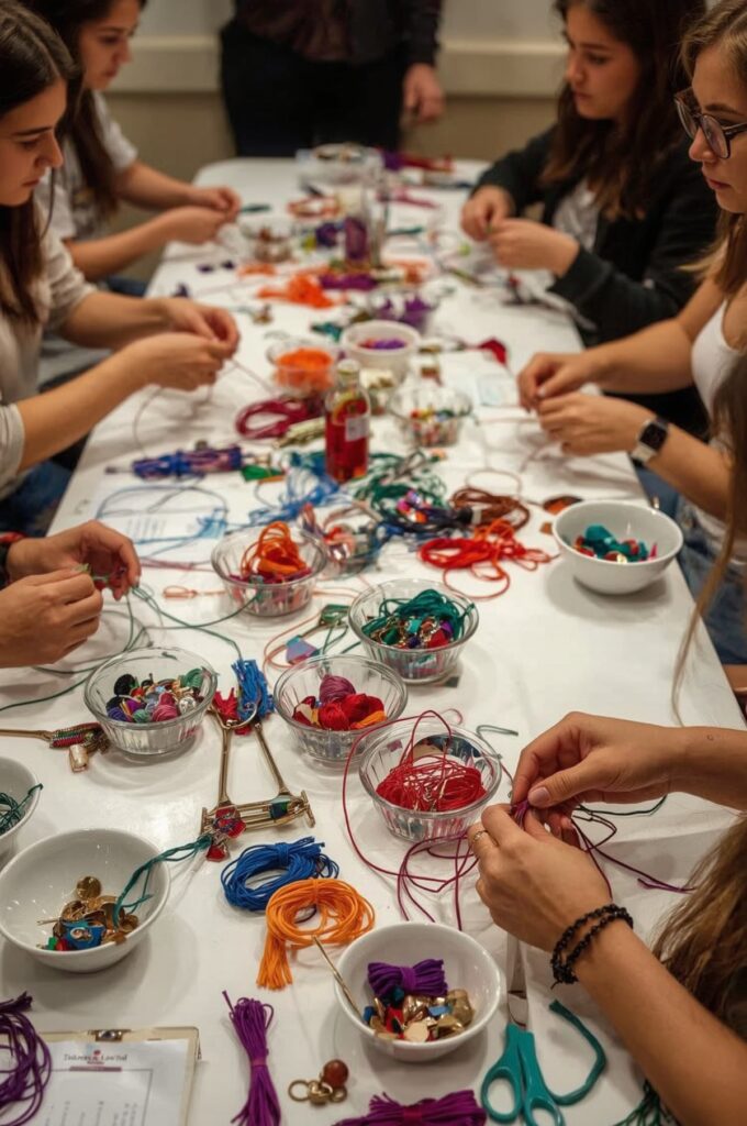 Friendship Bracelet Craft Night