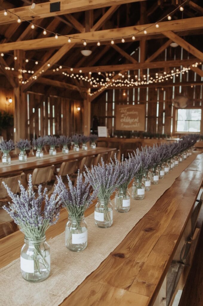 Lavender Rustic Barn Party