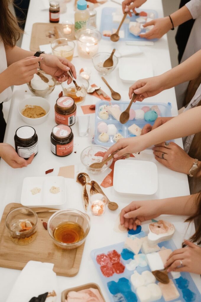 DIY Face Mask & Bath Bomb Making