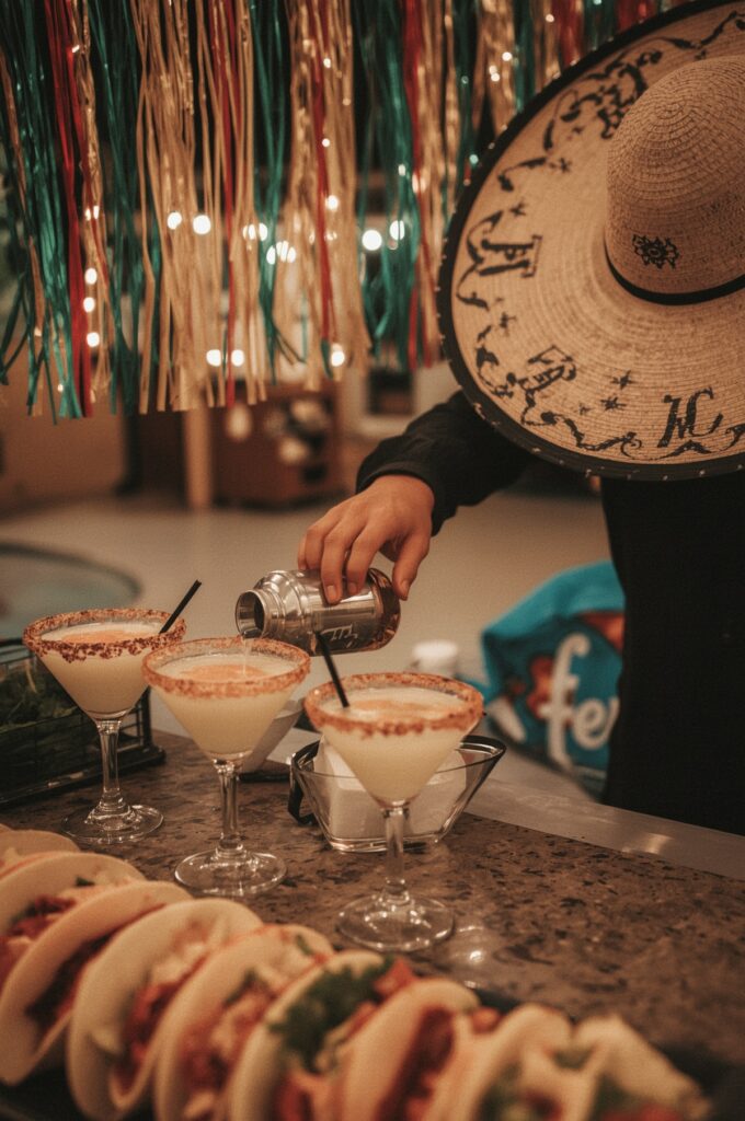 Fiesta Pool Bash with Tacos & Mock-Margaritas