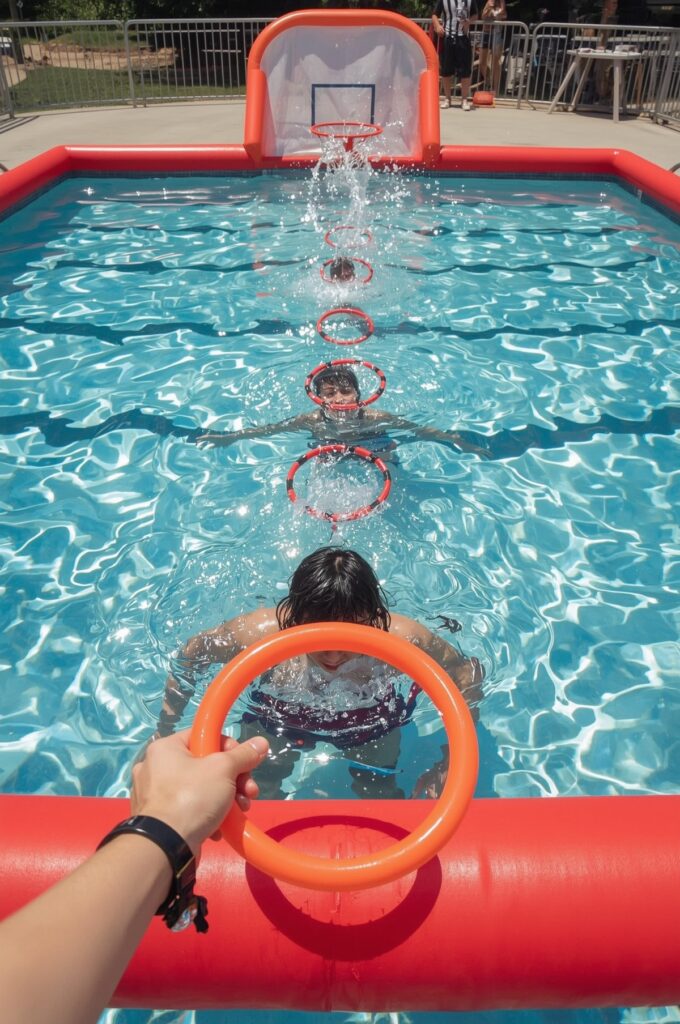Poolside Arcade & Inflatable Games