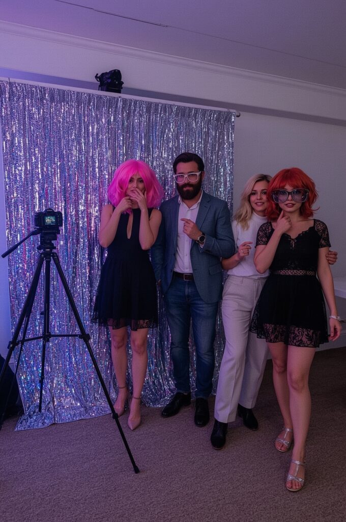 Photo Booth & Glam Night