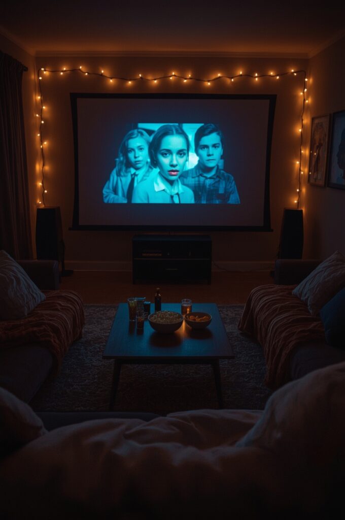 Cozy Indoor Movie Marathon with Themed Snacks