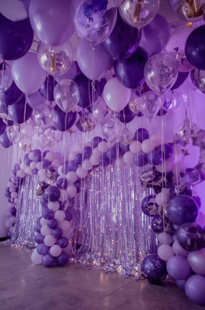Purple Balloon Wonderland