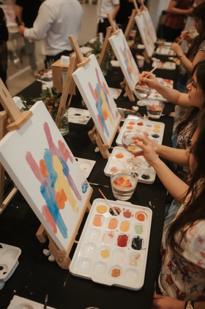 Paint & Sip (Mocktails for Kids) Party