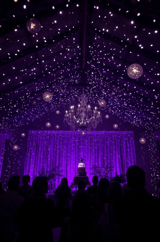 Purple Starry Night Celebration