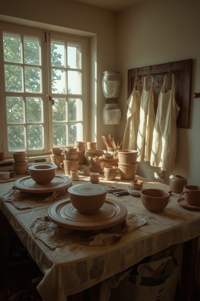 Pottery or Clay Art Workshop at Home