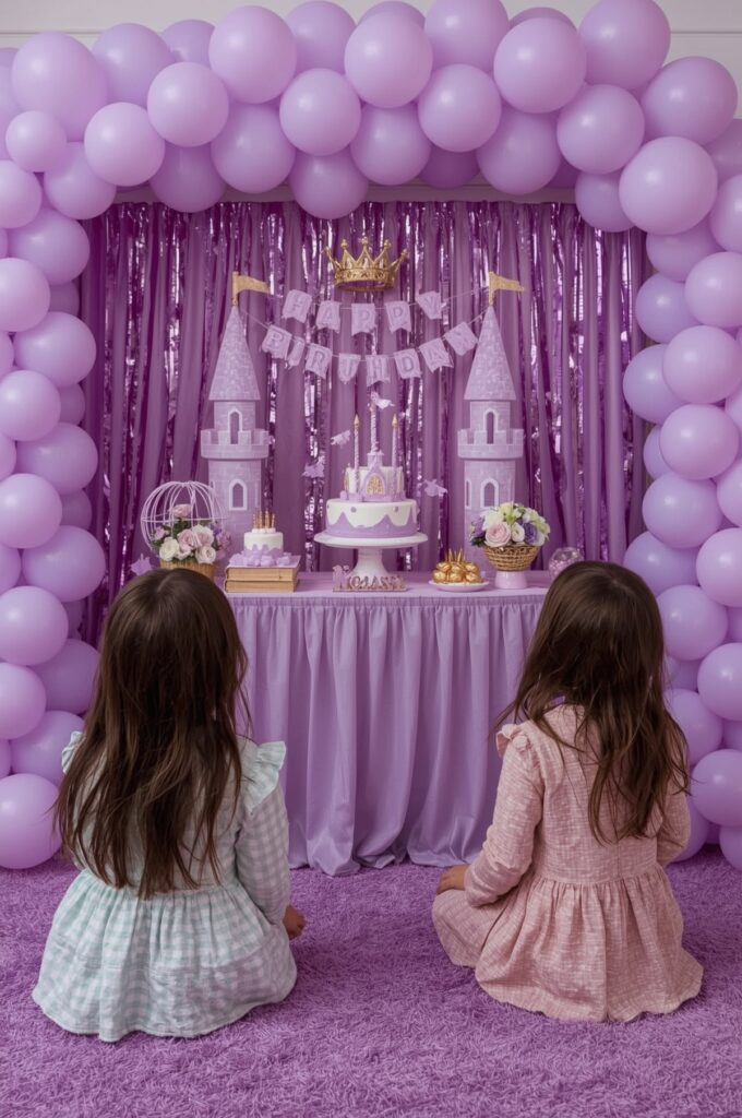 Purple Fairytale Castle Theme