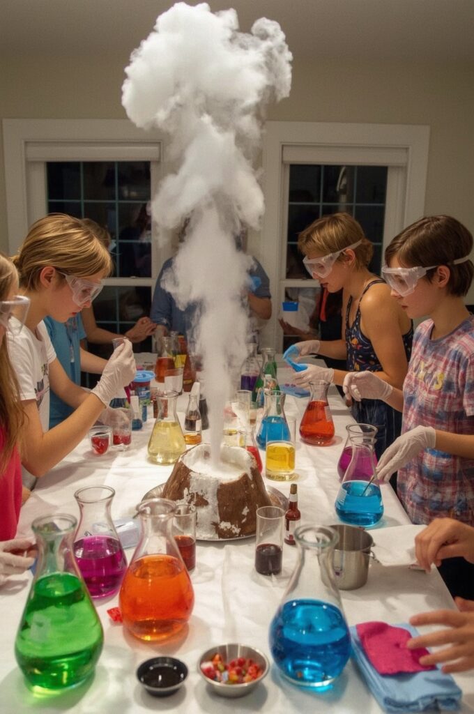 Science Experiments Sleepover