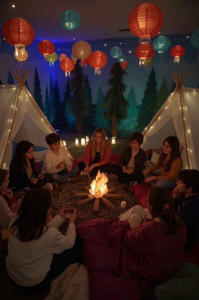 Indoor Camping Adventure