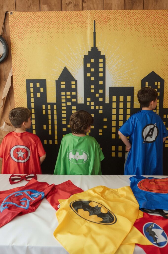 Superhero Headquarters Party