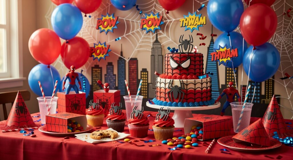 epic spider man party ideas
