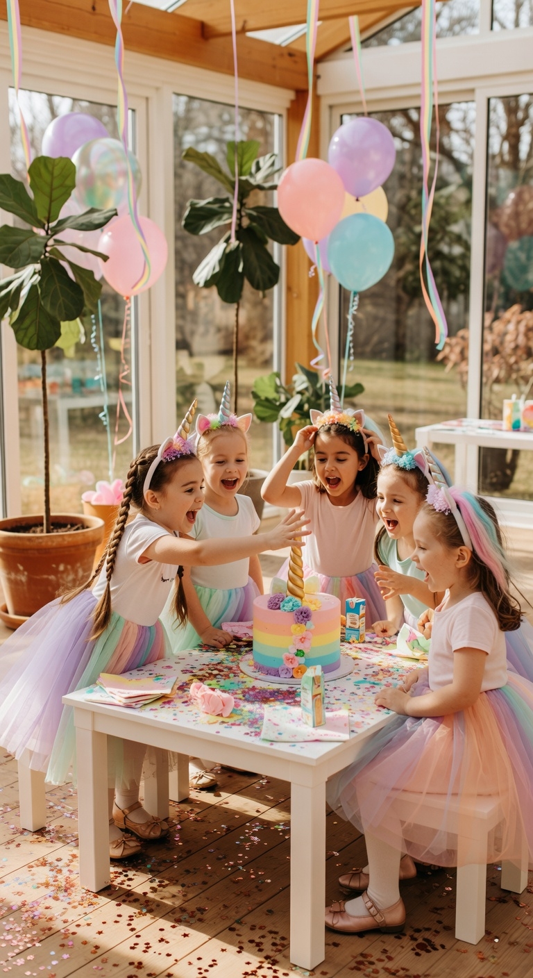 unicorn birthday party decorations