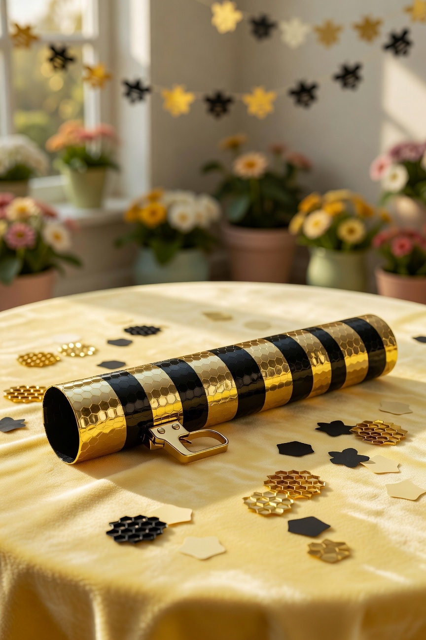 honeycomb confetti cannon surprise