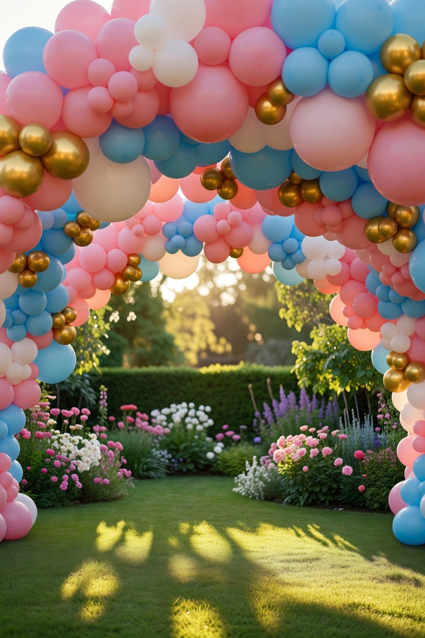 stunning balloon arch design