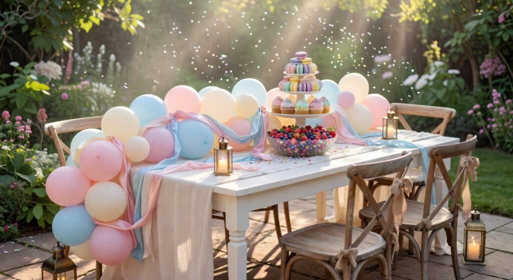 intimate small gender reveal