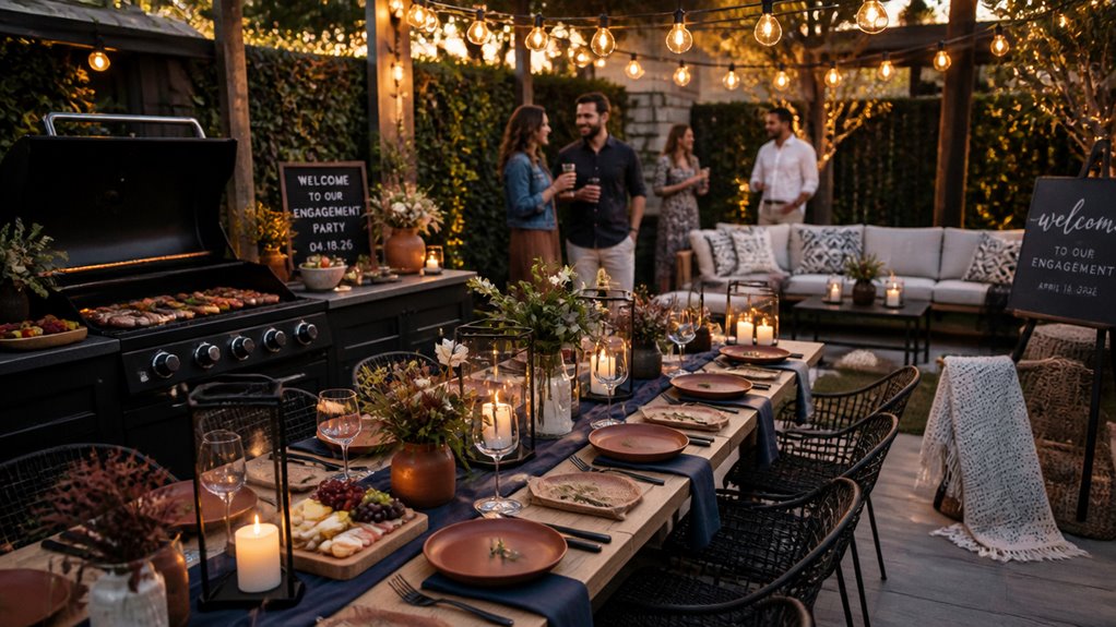 bbq engagement party ideas