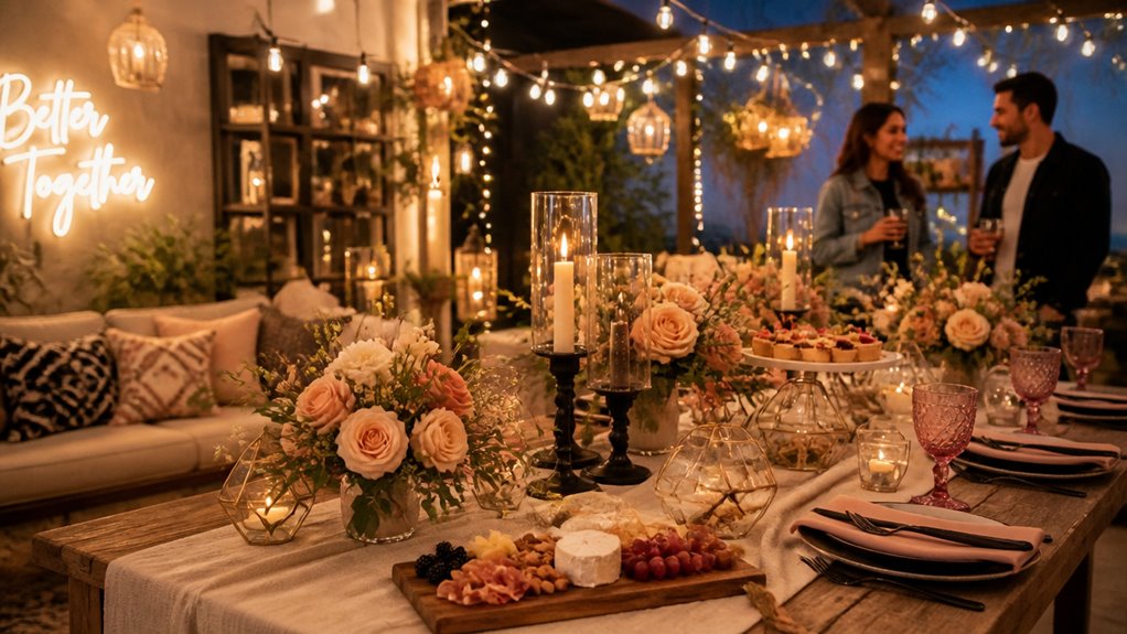 fresh engagement celebration ideas