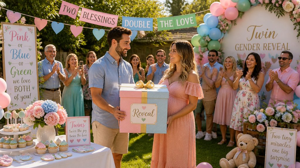 twin themed joyful party ideas