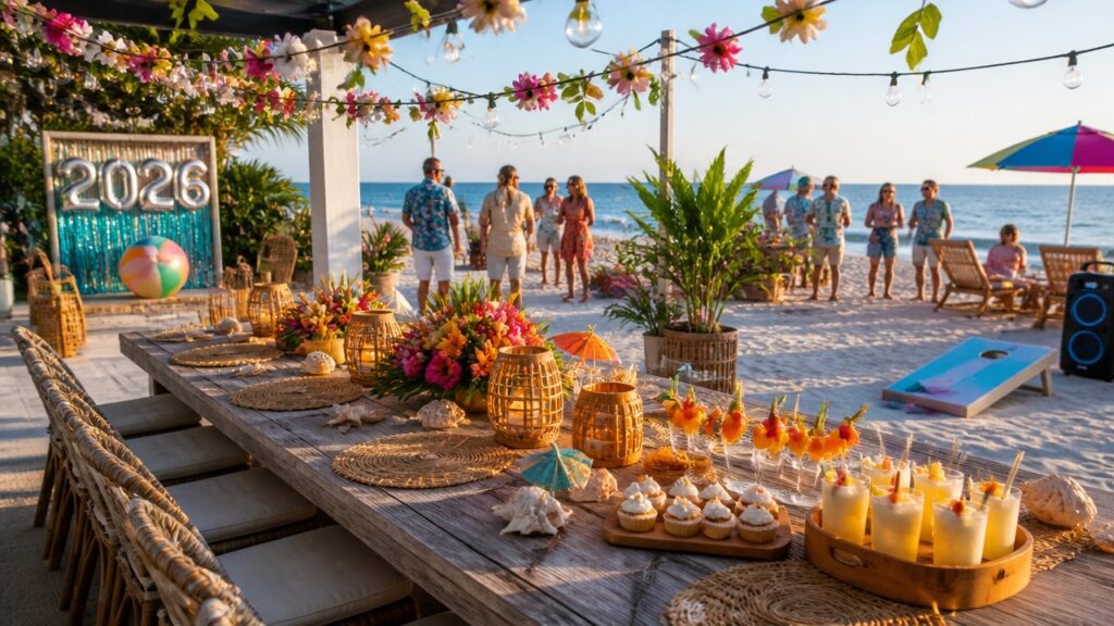 beach party ideas list