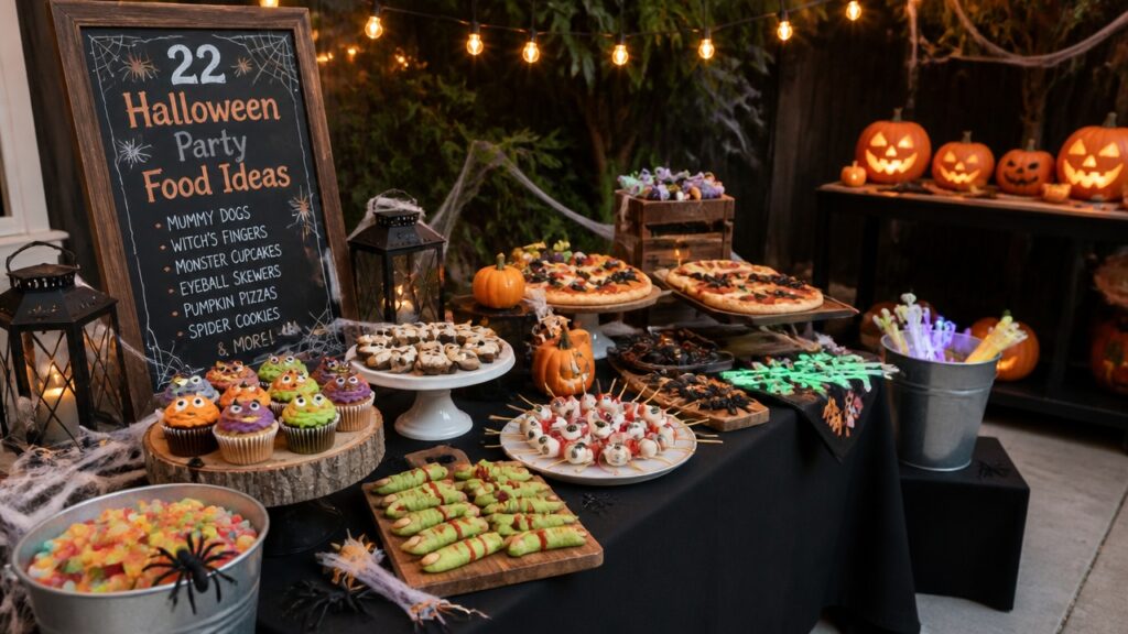 halloween themed party foods