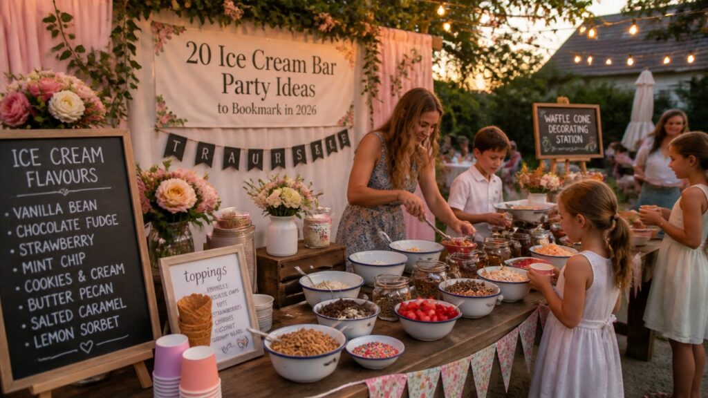 ice cream party ideas