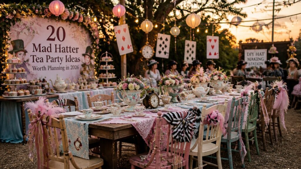 mad hatter party planning