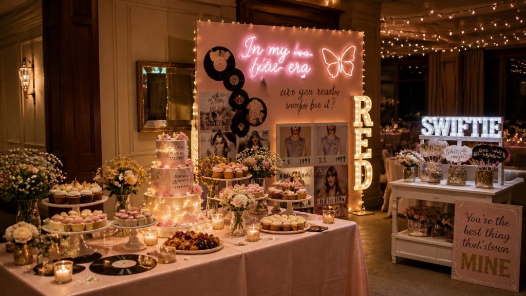 taylor swift themed party ideas